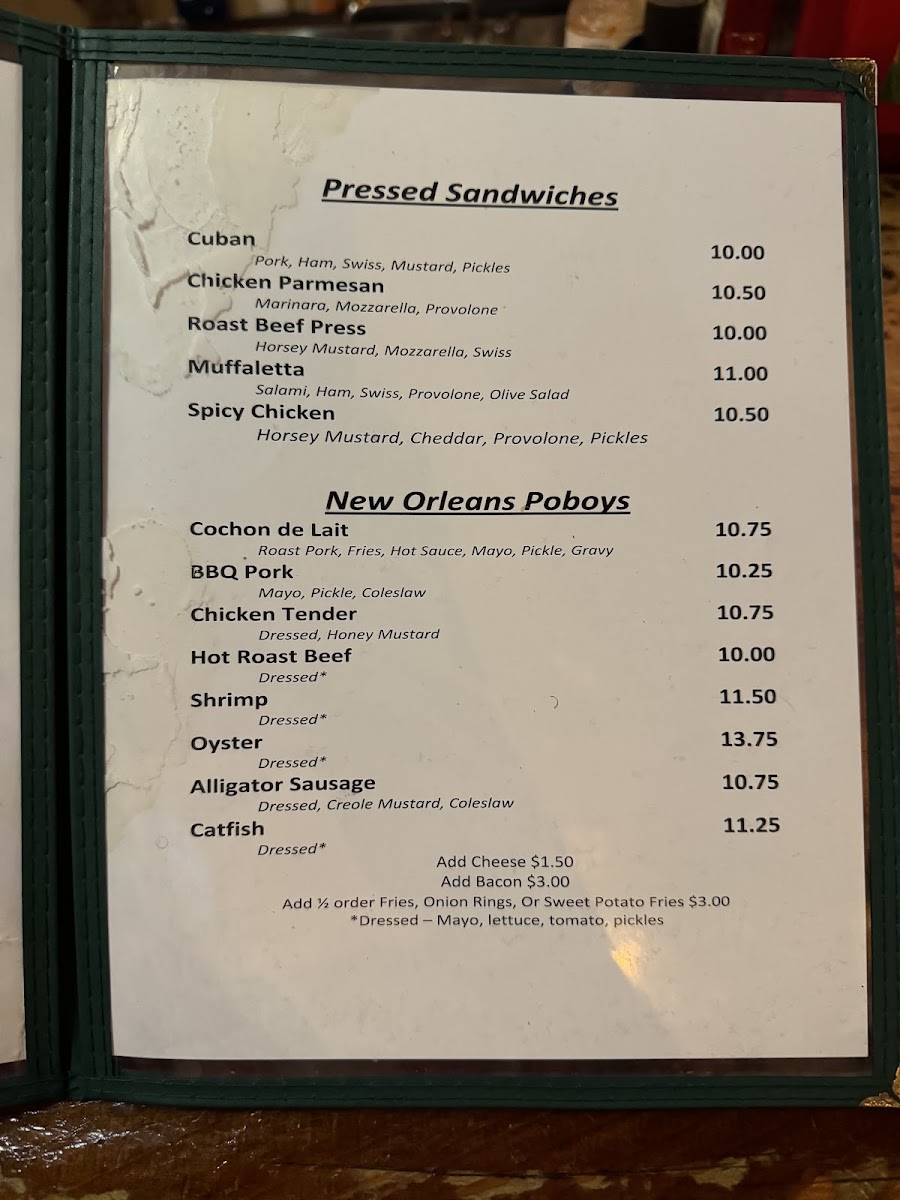 Cajun Mikes Pub & Grub Menu - Image 6
